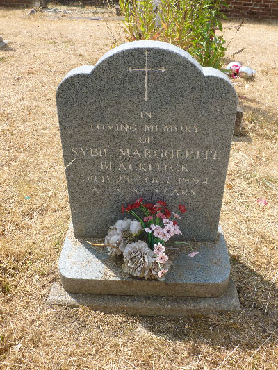 Sybil Marguerite Blacklock