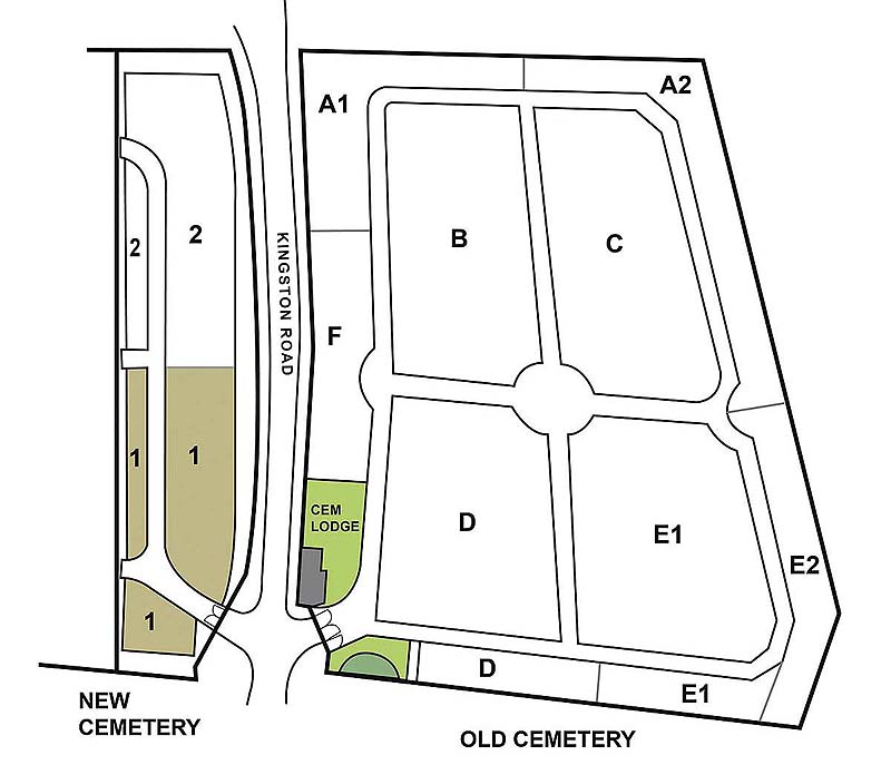 Kingston Plot map 1
