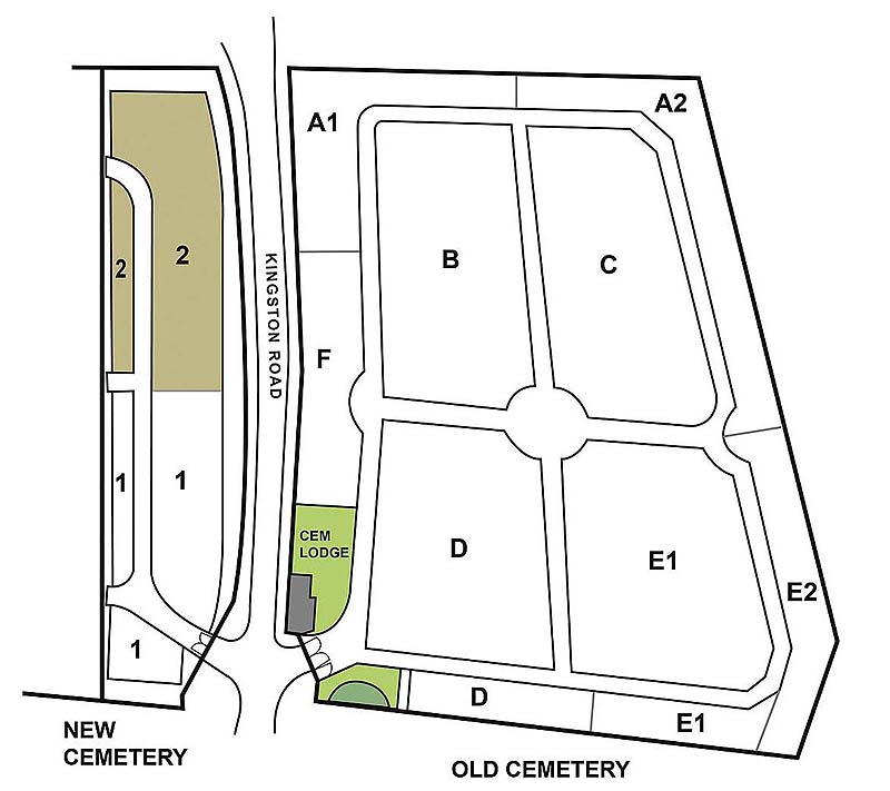 Kingston Plot map 1