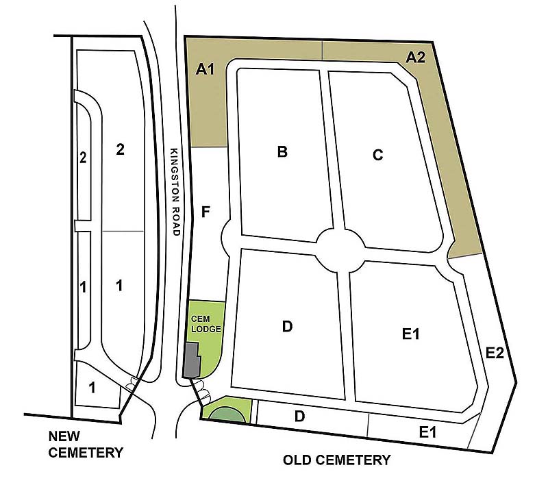 Kingston Plot map 1