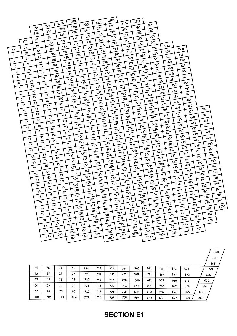 Section E1 plot
