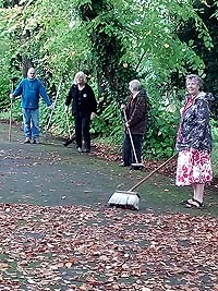 Group leaves